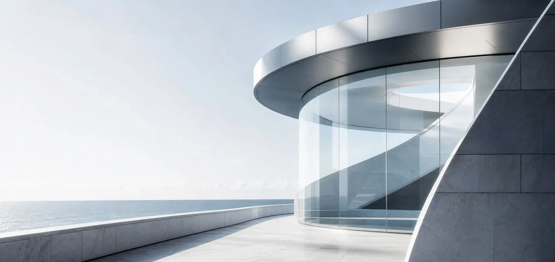 Light contemporary coastal architecture